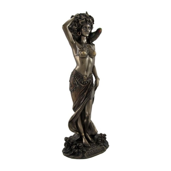 Bronzed Oshun Goddess of Love and Beauty - Picture 1 of 5
